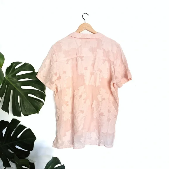 Aritzia Wilfred Atticus Button-Up Blush Pink - Size Small - Picture 9 of 12